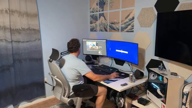 LukeBrutal Got a New Samsung Odyssey G8 QD OLED 34 Inch Ultra-wide Monitor смотреть онлайн