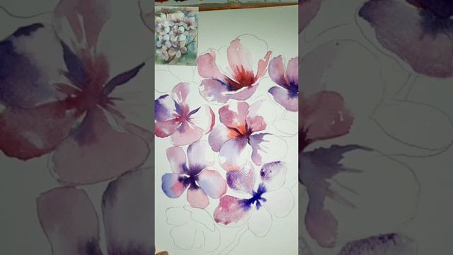 Весенняя акварель смотреть онлайн