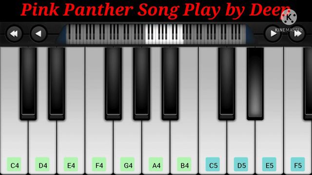 Pink Panther Song || Play on Piano || Easy to Play смотреть онлайн