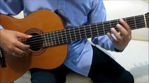 Bryan Adams Here I Am Guitar Tutorial Fingerstyle No Capo ( Intro ) - Guitar Lessons for Beginners