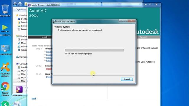 How to install AutoCAD 2006 easy in Urdu Autocad tutorial lesson #1 смотреть онлайн