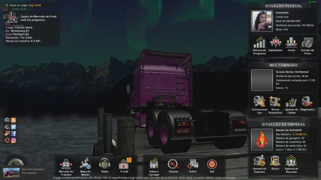 EURO TRUCK SIMULATOR 2 1.31: SCANIA BICUDA+PACK DE REBOQUES смотреть онлайн