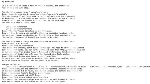 Apple: Installing Homebrew: .git already exists смотреть онлайн
