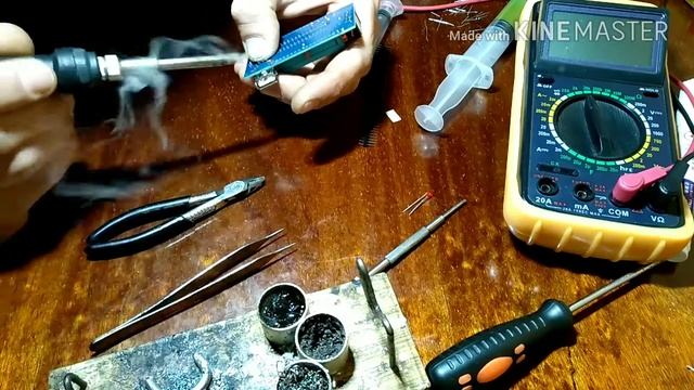 Отладочная плата AVR для Atmega 8