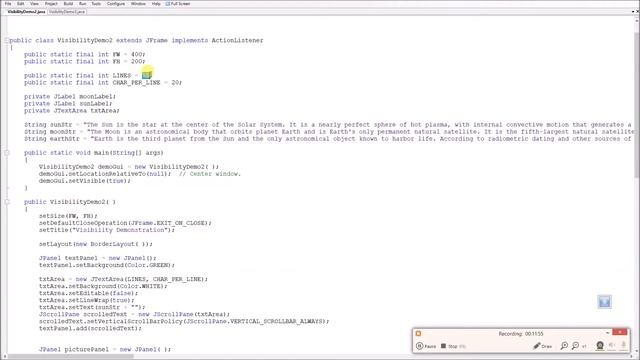Lab 4: Graphical User Interface (GUI) using Java смотреть онлайн