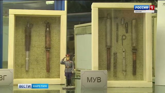 "Саперу ошибаться не дано". Выставка в Петрозаводске смотреть онлайн