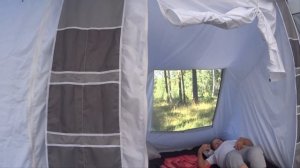 тест веранды прицепа палатки ПИКНИК