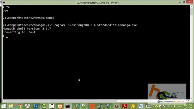 MongoDB -22- Node.js import json từ trên web смотреть онлайн