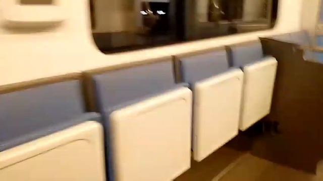 поездка на штадлере М110 по зелёной линии смотреть онлайн