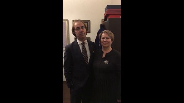 Поздравление Фабио Мастранджело и Натальи Базалевой с Новым годом! смотреть онлайн