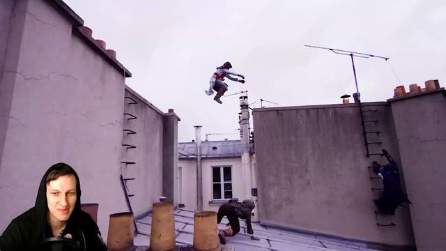 ASSASSIN'S CREED | ПАРКУР В РЕАЛЬНОЙ ЖИЗНИ | UNITY | РЕАКЦИЯ | 4K | 2021 смотреть онлайн