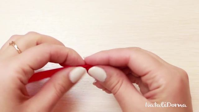 СЕРДЦЕ ИЗ БУМАЖНЫХ РОЗ - Красивая Валентинка своими руками - DIY NataliDoma смотреть онлайн
