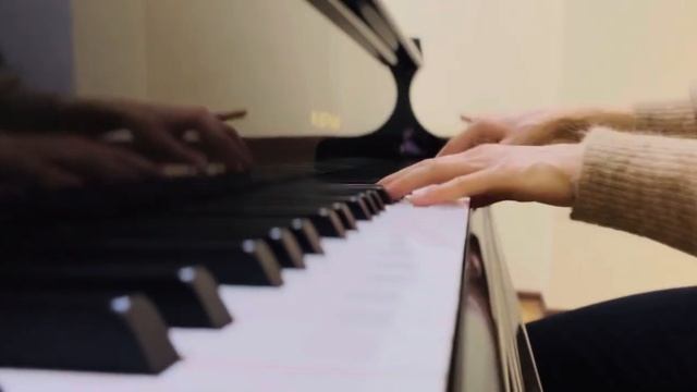 Myroslav Skoryk Melody in A minor, piano accompaniment_ Olga Ove смотреть онлайн