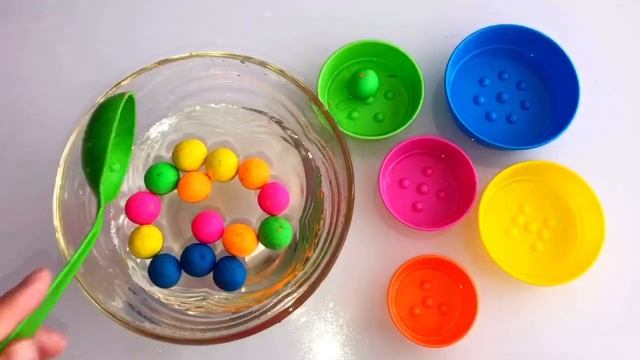 Learning colors. Изучаем цвета, учимся считать. смотреть онлайн