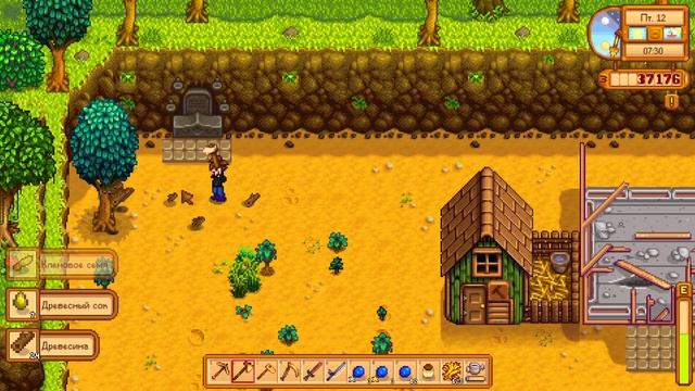 Stardew Valley. Постройка птичника. Праздник ЛУАУ . #44 смотреть онлайн