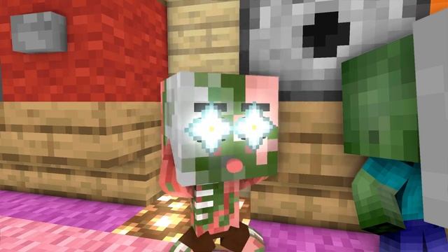 Monster School : Poor Girl and Rich Boy Love Story | Fight for Love | PART 2 - Minecraft Animation