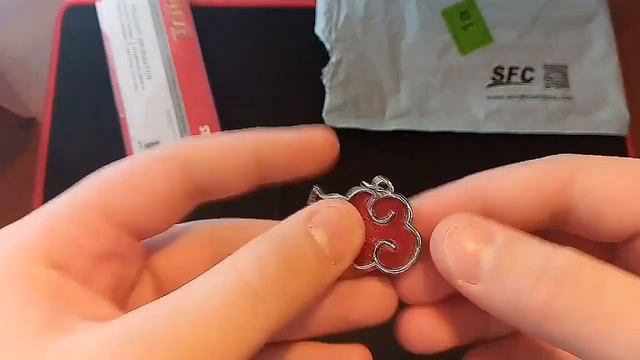 Распаковка кулона Akatsuki из Наруто.С сайта Joom смотреть онлайн