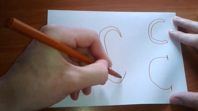 Как писать английскую букву C? How to write letter C смотреть онлайн