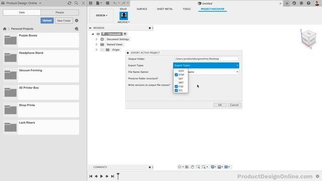 How to BULK Export Fusion 360 Files смотреть онлайн