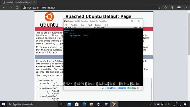 Konfigurasi IP Address static, webserver(apache), php, phpMyAdmin, FTP, dan DNS pada ubuntu server смотреть онлайн