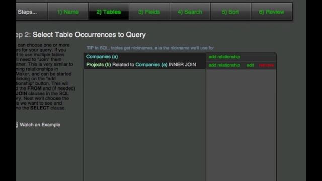 SQLexplorer for FileMaker: Joinery смотреть онлайн