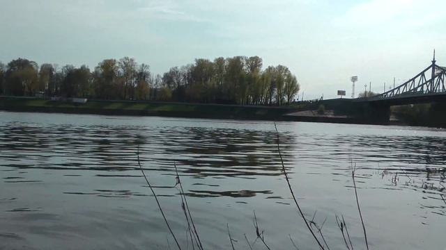 Набережная Волги, гребля 5 мая Тверь \ Walking with a camera 1080p смотреть онлайн