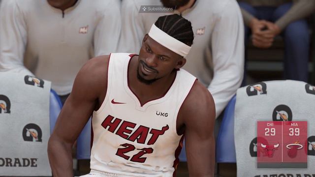 NBA 2K23 Gameplay - Chicago Bulls vs Miami Heat - NBA 2K23 PS5 Full Game смотреть онлайн