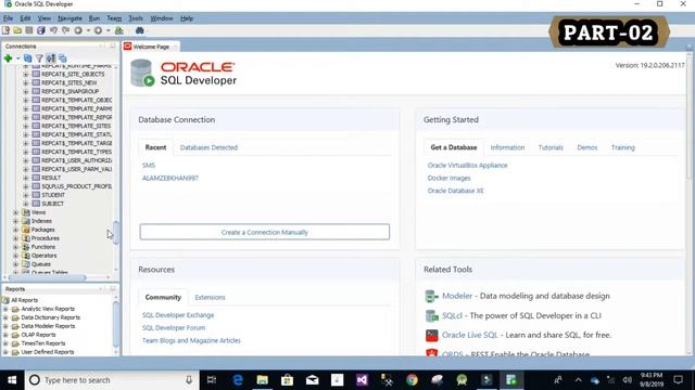 Oracle Database Series-How to Connect to Oracle Database Using SQL Developer Part 2 in Urdu/Hindi смотреть онлайн