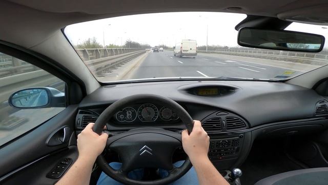 Citroen C5 (2005) 2.0hdi 136KM POV DRIVE Test & Acceleration | S-class Comfort For 1000$ ! | 4K #25