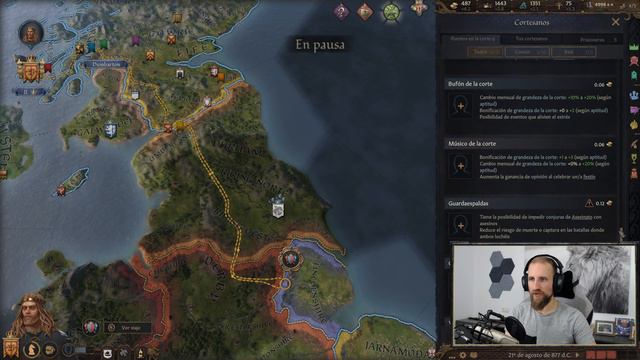 👉 Crusader Kings 3 gameplay español EP 5 (CAMPAÑA Tours & Tournaments) 💥 ¡3 LOGROS en 1 Campaña! ⚠️ смотреть онлайн