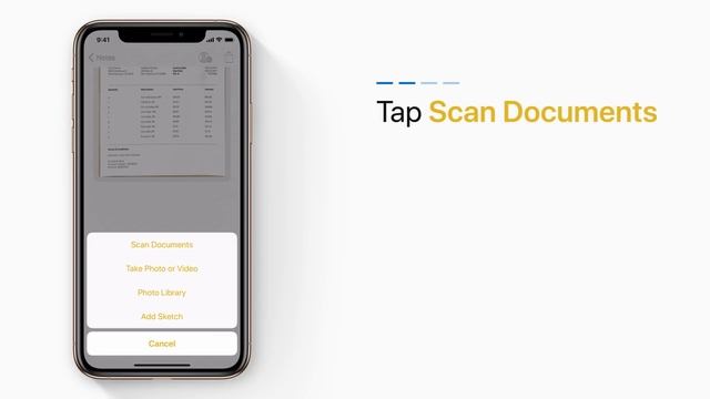 How to scan documents on your iPhone with the Notes app — Apple Support смотреть онлайн