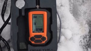 РЫБУ ВИДНО! Практик 6М лучший эхолот для зимней рыбалки. Обзор, отзыв