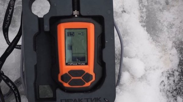 РЫБУ ВИДНО! Практик 6М лучший эхолот для зимней рыбалки. Обзор, отзыв