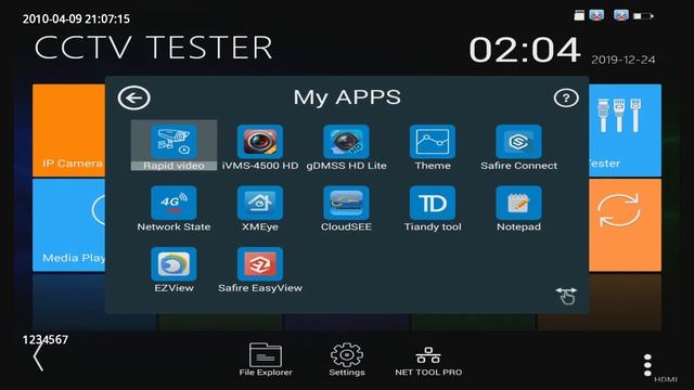 8inch Professional CCTV Tester Tools X9 8MP TVI CVI AHD Camera Tester Monitor Recording testing смотреть онлайн