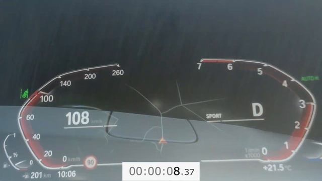 ?️ BMW G20 318i Acceleration 0-100km/h [B48, 156hp] Engine Sound