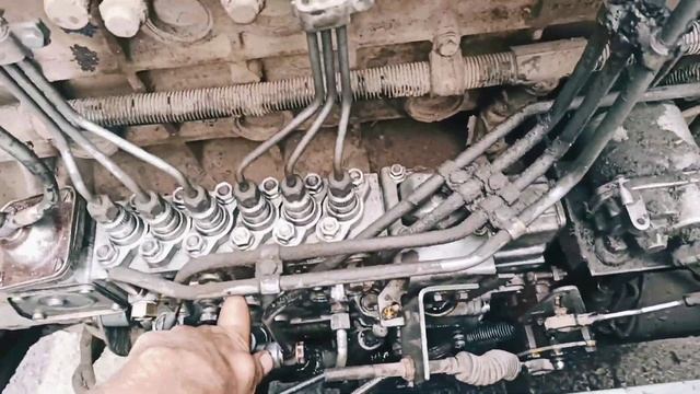 DAF 95 Тнвд, ремонт топливной системы, установка угла зажигания смотреть онлайн