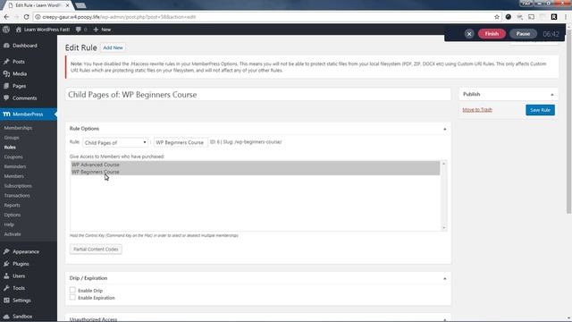 How To: WordPress Course Site With MemberPress смотреть онлайн