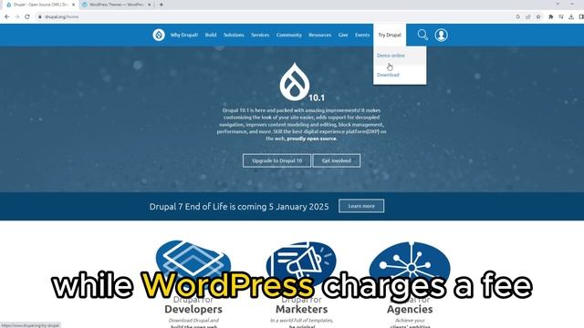 Drupal vs Wordpress - How Are They Different? (Key Features and Pricing Plans Comparison) смотреть онлайн