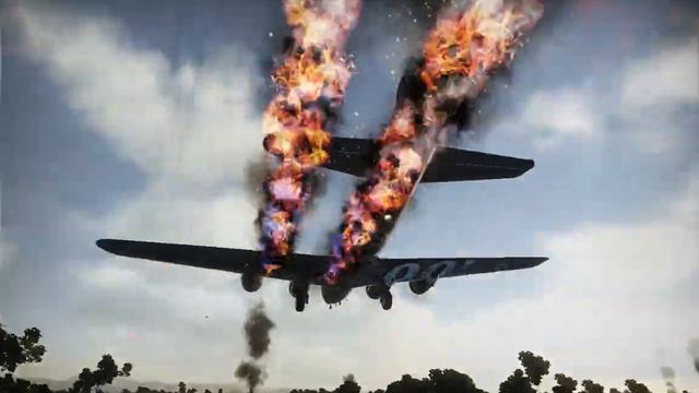 B17 Crash landing!! смотреть онлайн
