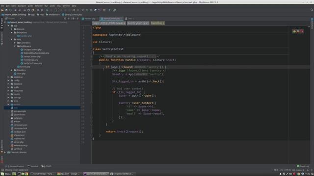 4. Environment Management - Laravel Error Tracking смотреть онлайн
