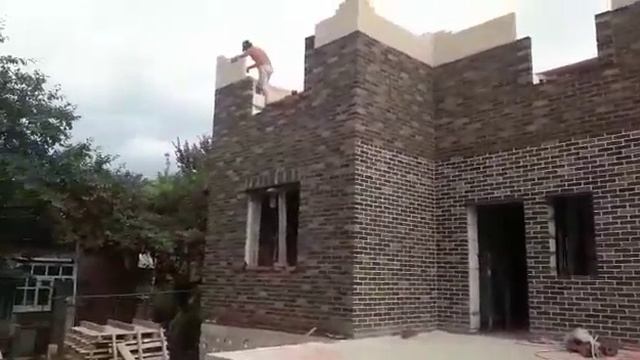 Строительство дома из кирпича ручной формовки смотреть онлайн