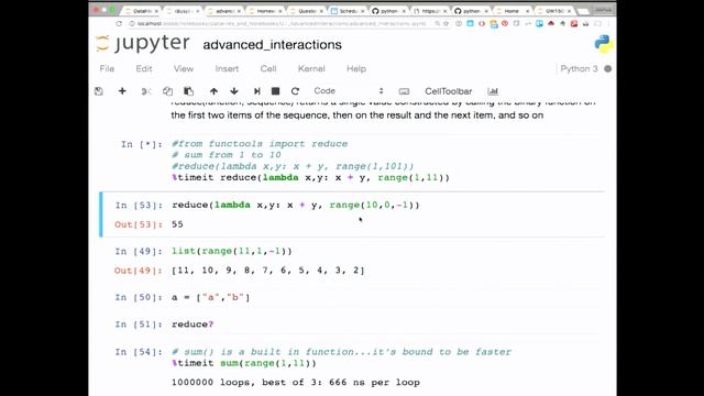 Python Boot Camp Fall 2016_Part 8_Advanced Language Interactions смотреть онлайн