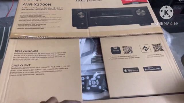 DENON 1700H (7.2)ATMOS AVR WITH POLK TL-1600 5.1 SPEAKER PACKAGE UNBOXING & REVIEW смотреть онлайн
