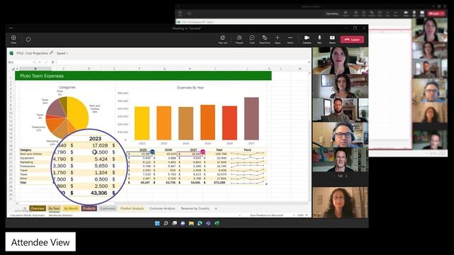 Taking screen sharing to the next level, Excel Live is rolling out worldwide смотреть онлайн