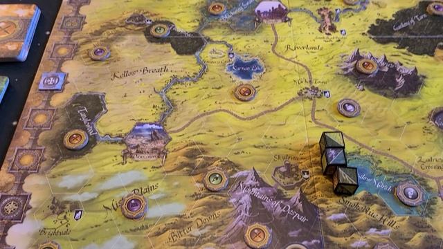 Runebound 3rd Edition- Solo Playthrough & Rules- Part 1 The Ascendance Of Margath