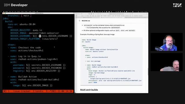 Paul and JJ do some multi-arch Docker building on GitHub Actions смотреть онлайн