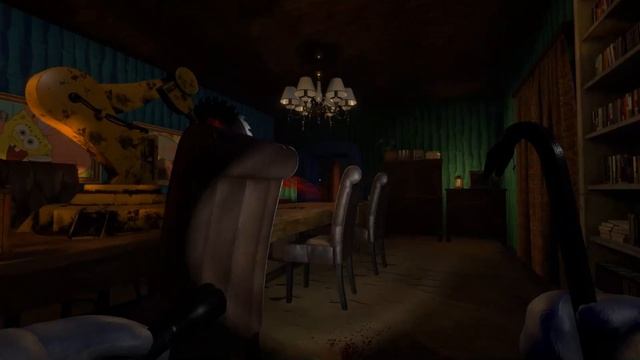 Безумный Сквидвард охотится за мной! (Sinister Squidward)