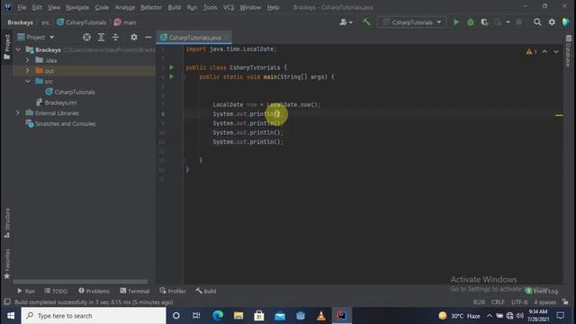 Java CLass LocalDate смотреть онлайн