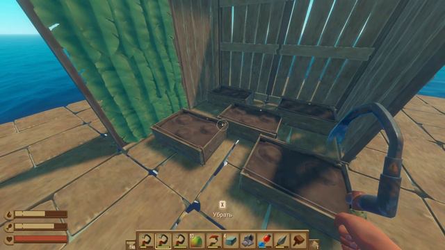 Raft - Продолжаем строить плот, а так-же подготавливаемся к кампании! #2 смотреть онлайн