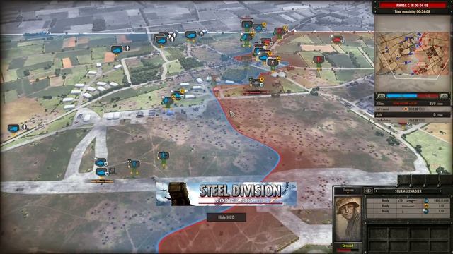 (SD League Europe Code A) Jarl Conrad vs TheKnifeGuy, Game 1! Steel Division: Normandy 44 смотреть онлайн